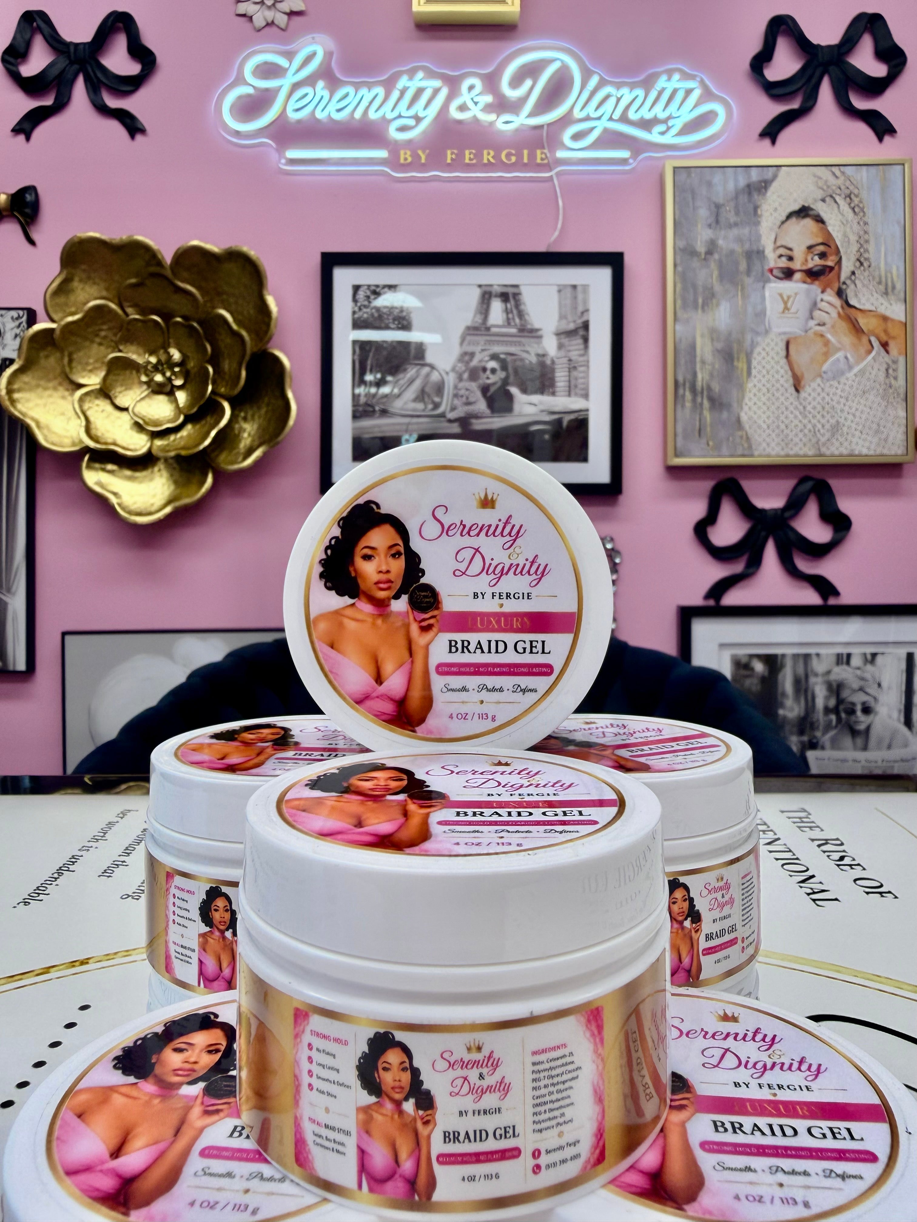 Best Seller 🔥 Serenity & Dignity Braiding Gel 4oz