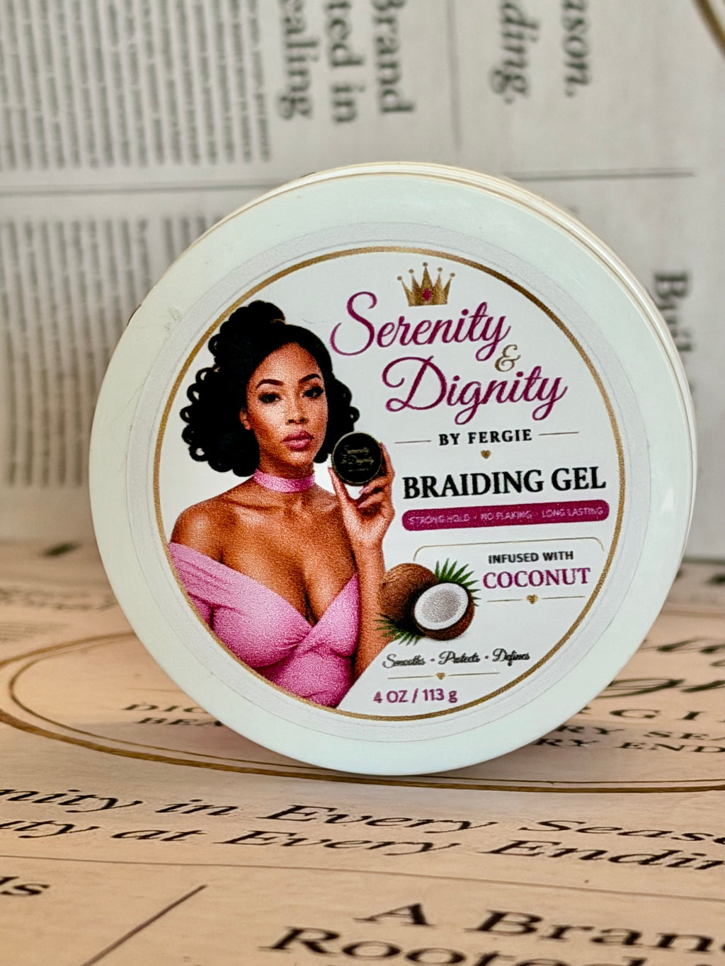 Best Seller 🔥 Serenity & Dignity Braiding Gel 4oz
