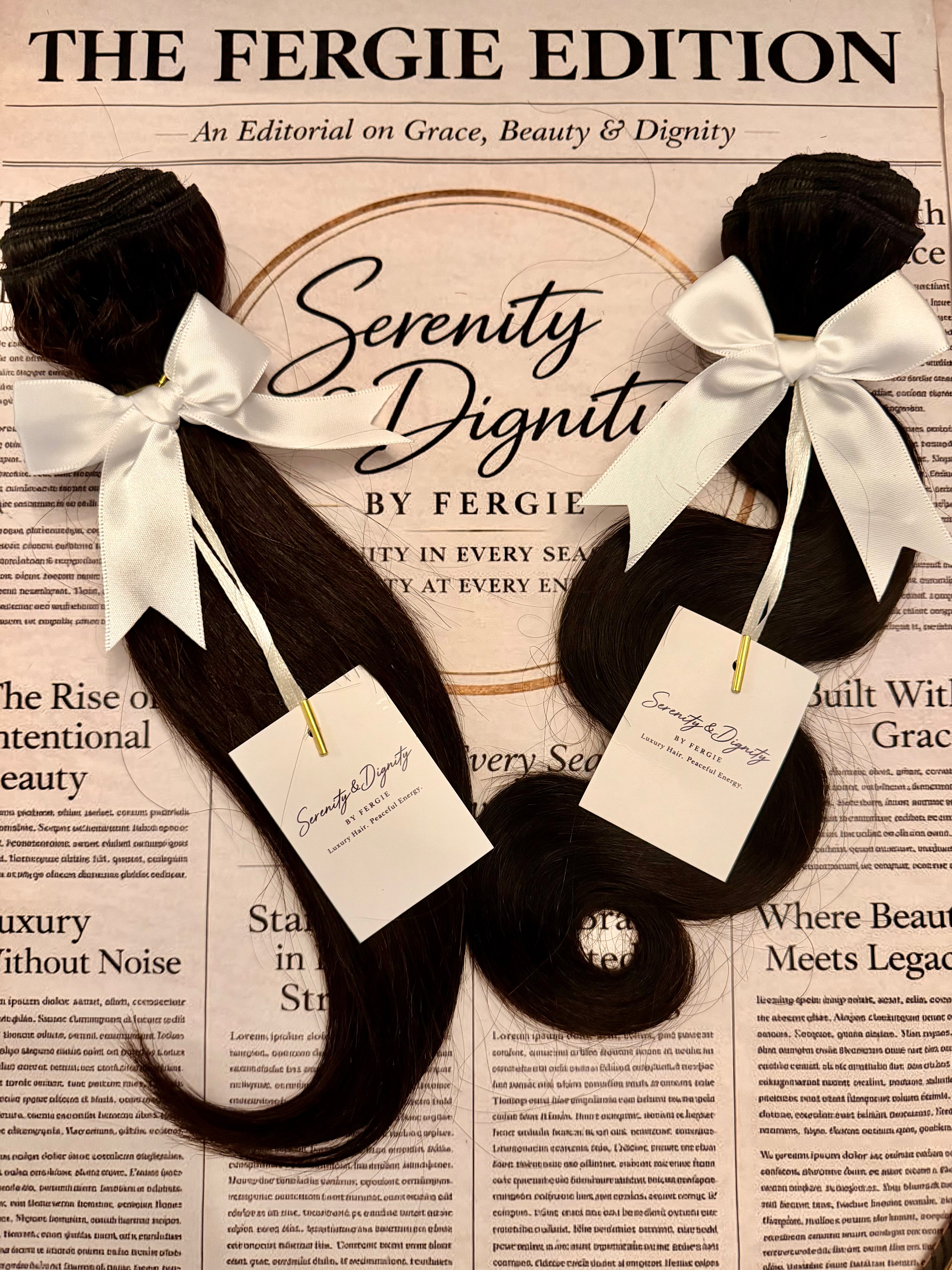The Serenity Collection Double Bundle Human Hair